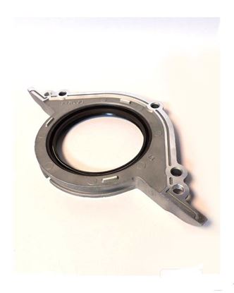 تصویر آلومینیوم ته میل لنگ با کاسه نمد پراید HIC