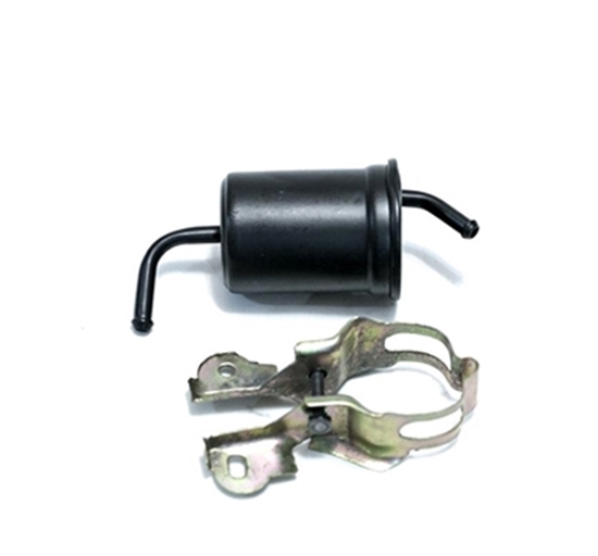 تصویر صافی بنزین دوسرکج فلزی بادیاق پراید نوین پارت