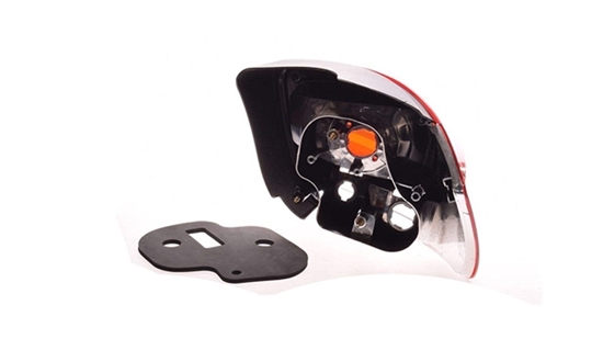 تصویر چراغ خطر راست تیبا نوین پارت